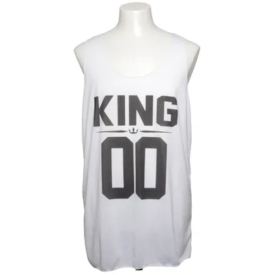 Maillot de basketball (Blanc, Noir) de Maomao Polyester