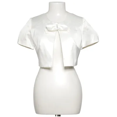 Boléro (Blanc) de Un Deux Trois Coton, Élasthane, Polyester