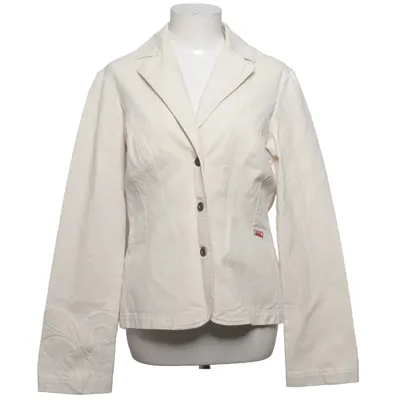 Blazer (Weiß) von Guess Jeans Baumwolle