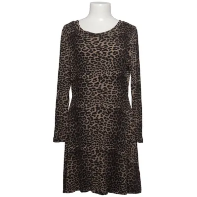 Jurk (Bruin, Zwart) van Laura Torelli Elastaan, Viscose