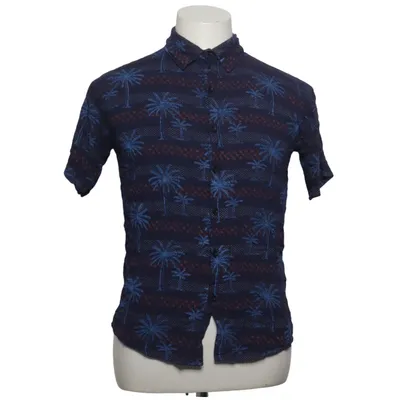 Short sleeve shirt (Blue, Multicolored) from AK Viscose