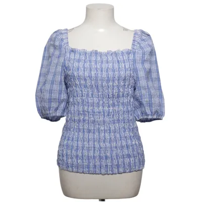 Top (Blauw, Wit) van Pieces Polyester
