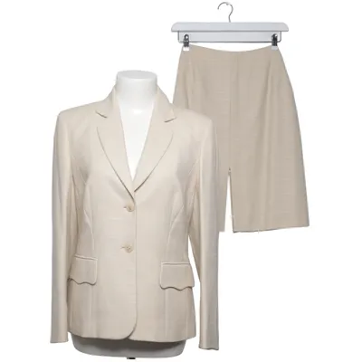 Dräkt (Beige) från Escada Elastan, Silke, Ull