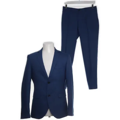 Kostym (Blå) från Jack & Jones Elastan, Polyester, Viskos