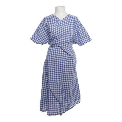 Dress (Blue, White) from Linenfox