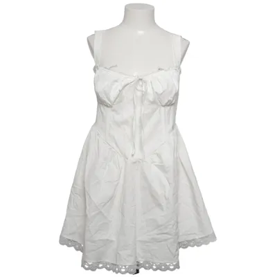 Robe (Blanc) de Boohoo Coton, Polyester
