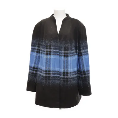 Jas (Zwart, Blauw) van Selection by Ulla Popken Acetaat, Acryl, Polyester, Wol