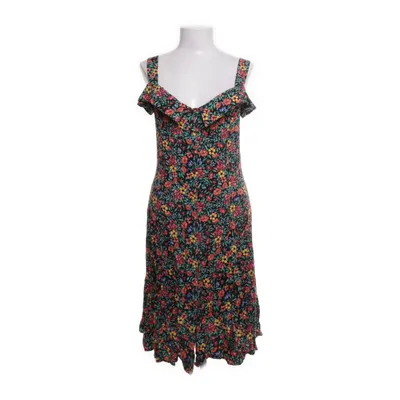Jurk (Zwart, Meerkleurig) van Mango Casual Viscose