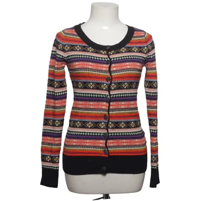 Cardigan (Sort, Flerfarvet) fra Blend Collection Akryl, Bomuld