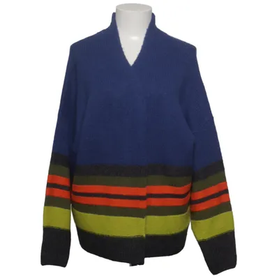 Cardigan (Blå, Flerfarvet) fra IQ+ Berlin Akryl, Alpacauld, Polyamid, Polyester