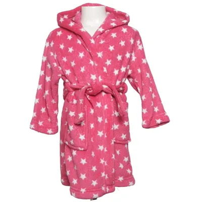 Badrock (Rosa, Vit) från Hemtex Polyester