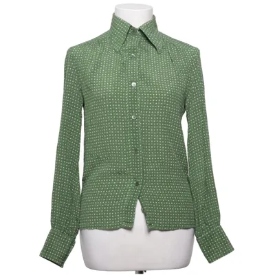 Blouse (Groen, Wit) van Cassandra Zijde