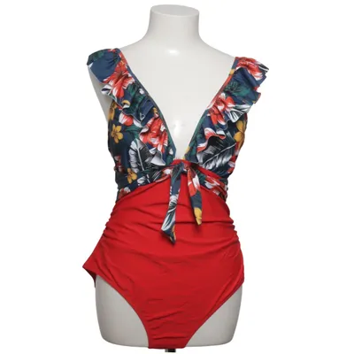 Swimsuit (Red, Multicolored) from PatPat Elastane, Polyester