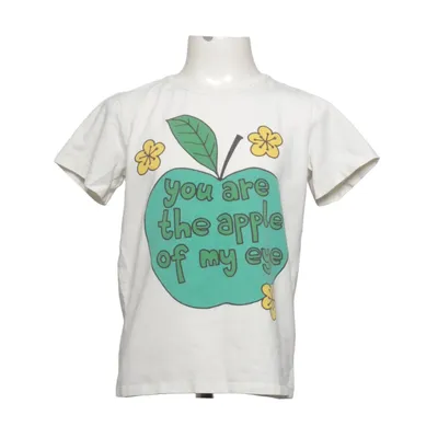 T-shirt (Blanc, Multicolore) de Mini Rodini Élasthane, Coton biologique