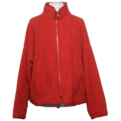 Fleecejakke (Rød) fra Weekday Akryl, Polyester, Uld