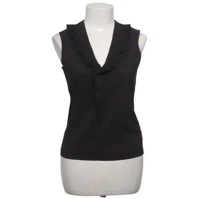 Topp (Svart) från Turnover Elastan, Polyester