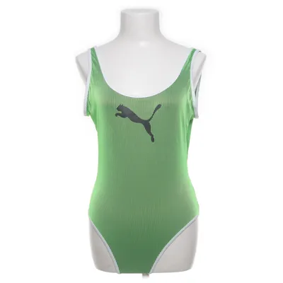 Maillot de bain une pièce (Vert, Noir, Blanc) de Puma Élasthane, Polyamide, Polyester