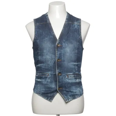 Jeansväst (YILK SLIM FIT 001) från Forty Four Bomull, Elastan