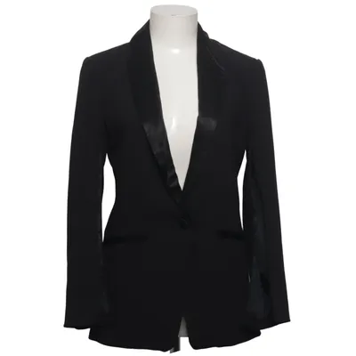 Smokingblazer (Sort) fra H&M Conscious Collection Polyester, Viscose