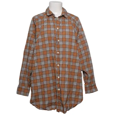 Shirt (Brown, White) from Monki Cotton