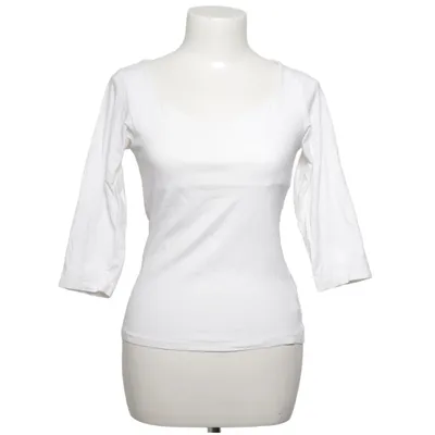 T-shirt à manches longues (Blanc) de Essentials Coton, Élasthane