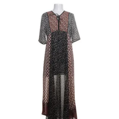 Maxi jurk (Zwart, Meerkleurig) van Rosebud Polyester