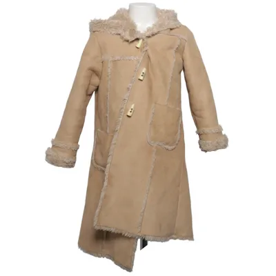 Shearling jacket (Beige) from Outerwear Acrylic, Polyester