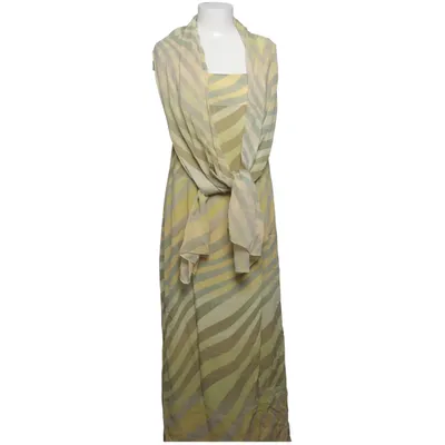 Dress (Yellow, Beige) from Elinette Viscose