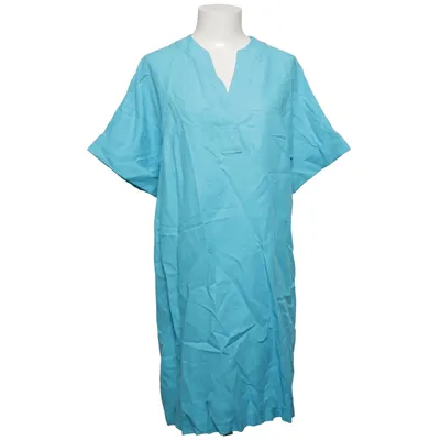 Jurk (Blauw) van Senso Katoen, Linnen, Lyocell