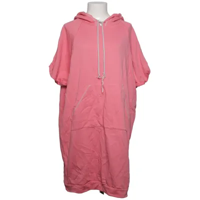 Kortærmet Hættetrøje (Pink) fra Delicate Elastan, Polyester, Viscose