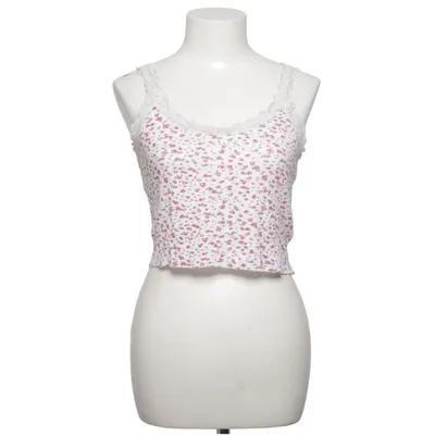 Crop top (Vit, Röd) från Urban Outfitters Bomull
