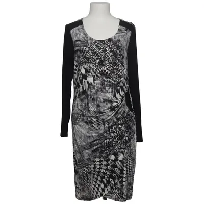 Dress (Black, White) from Amy Vermont Elastane, Polyester, Viscose