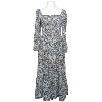 Maxi dress (Blue, Multicolored) from Miss Selfridge Elastane, Polyester