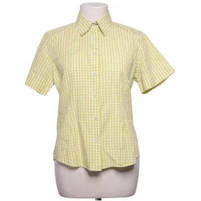 Chemise à manches courtes (Jaune, Blanc) de Ströms Coton