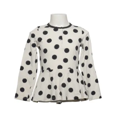 Henley shirt (White, Black) from Polarn O. Pyret Cotton, Elastane