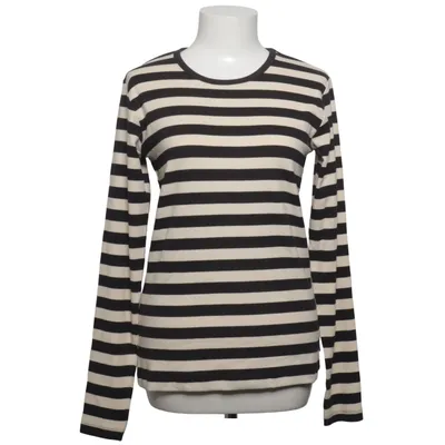 Long sleeve T-shirt (Black, Beige) from Danefae Cotton, Elastane, Viscose