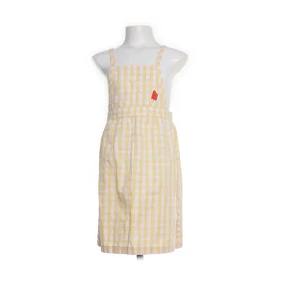 Hängselkjol (Gul, Vit) från Tinycottons Bomull, Linne