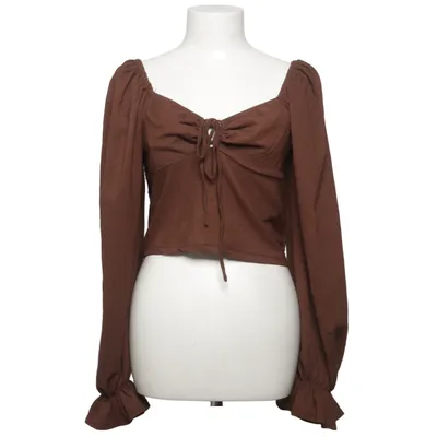 Crop top (Brun) från FB Sister Elastan, Polyester