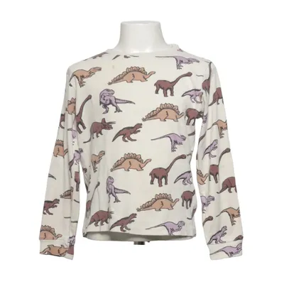 Långärmad t-shirt (Beige, Flerfärgad) från Åhléns Kids Bomull
