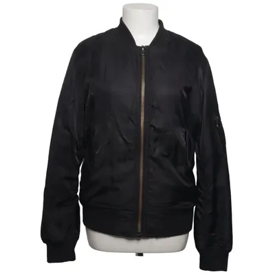 Bomberjack (Zwart) van Size 8 Needle Polyamide, Polyester