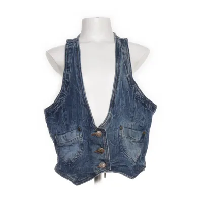 Jeansvest (Blå) fra Okay Bomuld, Elastan
