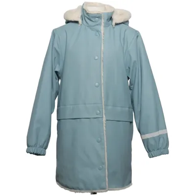 Raincoat (Blue) from Lindex Kids Polyester, Polyurethane