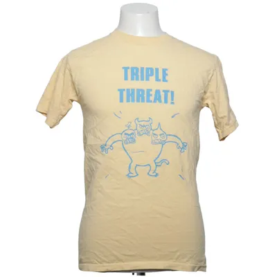 T-shirt (Gul) fra Gildan Activewear Bomuld
