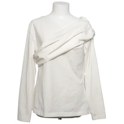 Topp (Beige, Vit) från COS Bomull, Elastan