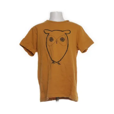 T-shirt (Geel) van Knowledge Cotton Apparel Organisch katoen