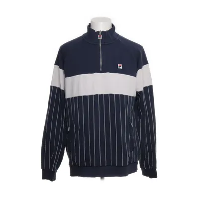 Sweatshirt (Blue, White, Multicolored) from Fila Cotton, Polyester