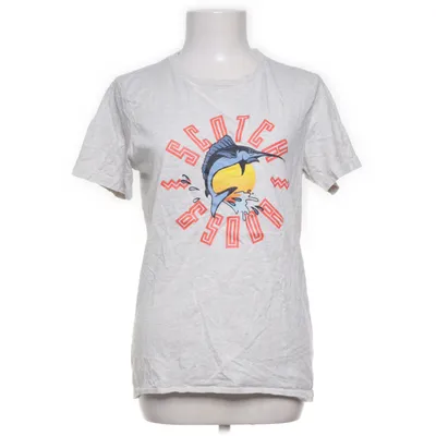 T-shirt (Grijs, Meerkleurig) van Scotch & Soda Organisch katoen