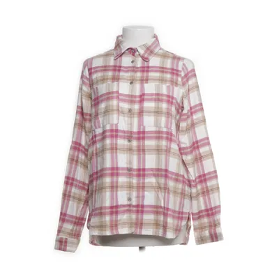 Flanellskjorta (Rosa, Vit, Beige) från Gina Bomull, Viskos