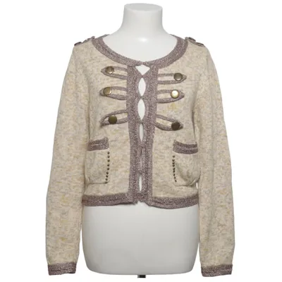 Kofta (Beige) från Valerie Angora, Bomull, Metallfiber