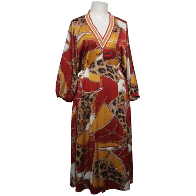 Klänning (Röd, Gul, Flerfärgad) från Frime Polyester